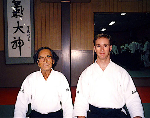 Abe Sensei and Neil Segal
